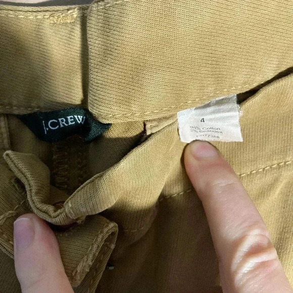 J.  Crew beige tan cargo pants - Picture 3 of 4